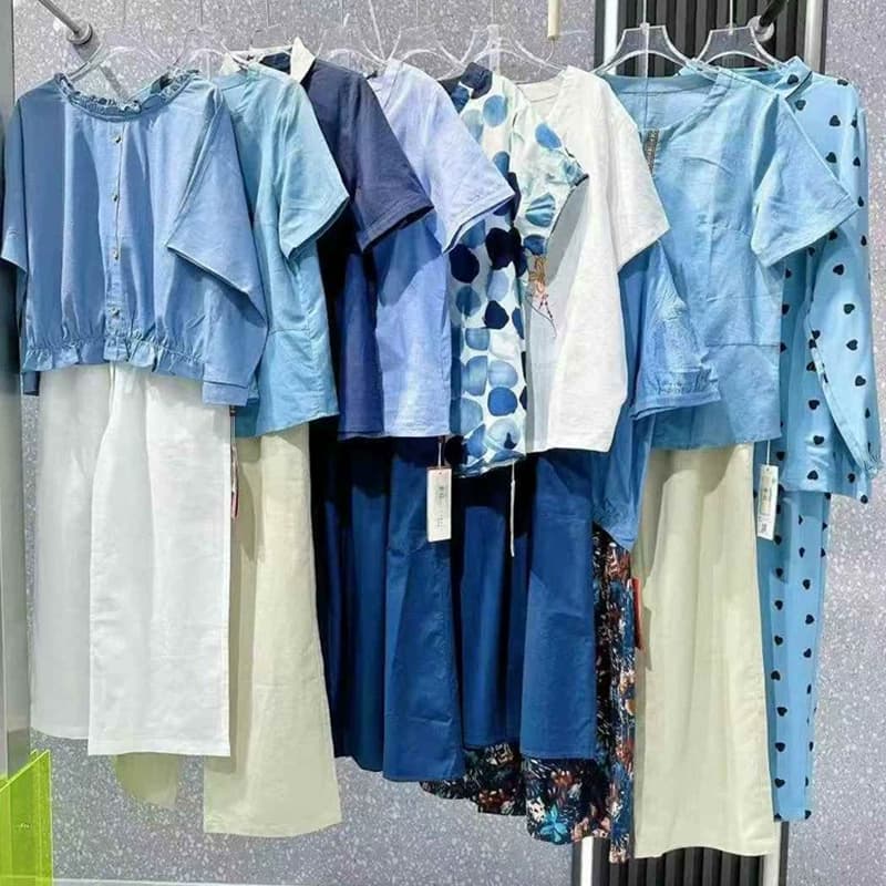 Летний китайский стиль: комплект из хлопка и льна, платье, брюки, юбка, распродажа в магазине, брендовые товары со скидкой