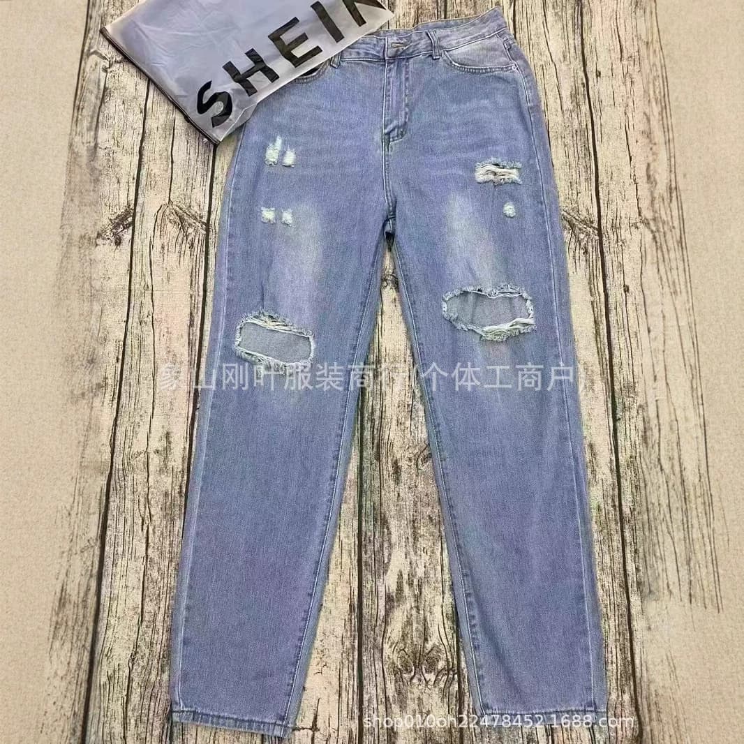 Джинсы Shein женские универсальные узкие джинсы ассортимент модные трендовые джинсы оптом от фабрики Xiyin