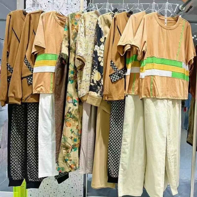25 летних однотонных брендовых платьев в китайском стиле из хлопка и льна, комплект брюк, юбка Ishii, распродажа, оптовый магазин, товары для снятия с продажи