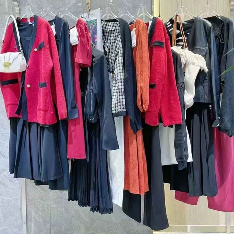 25 Chunya простой костюм в стиле кэжуал: ветровка, брюки, юбка, оптовая продажа остатков от производителя Ishii.